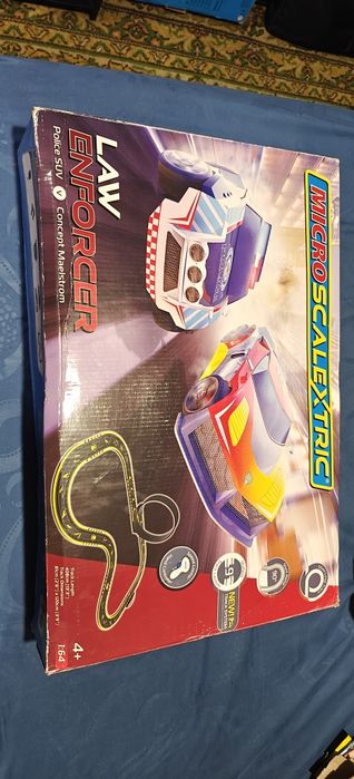Автотрек Scalextric Micro Scalextric, гоночна траса з машинками