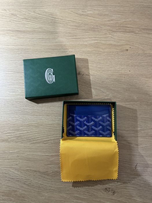 Portfel Goyard Niebieski
