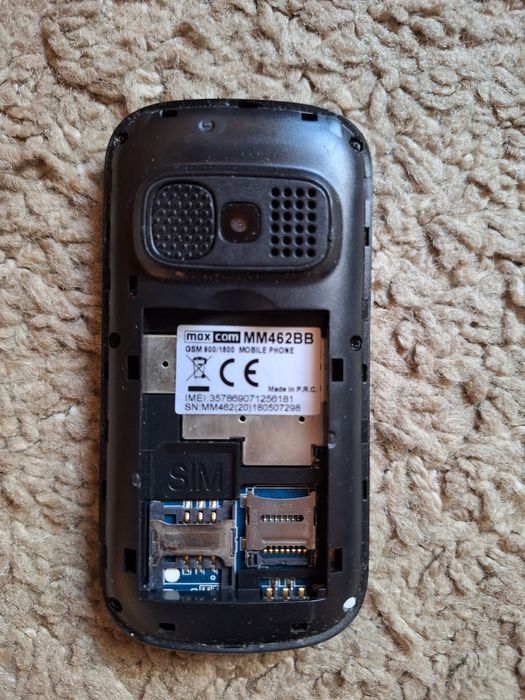 Telefon dla seniora MaxCom MM462 BB