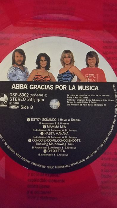 Винил ABBA !Редкость!Arabesque