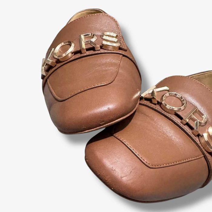 Sapatos de Pele Castanhos - Michael Kors