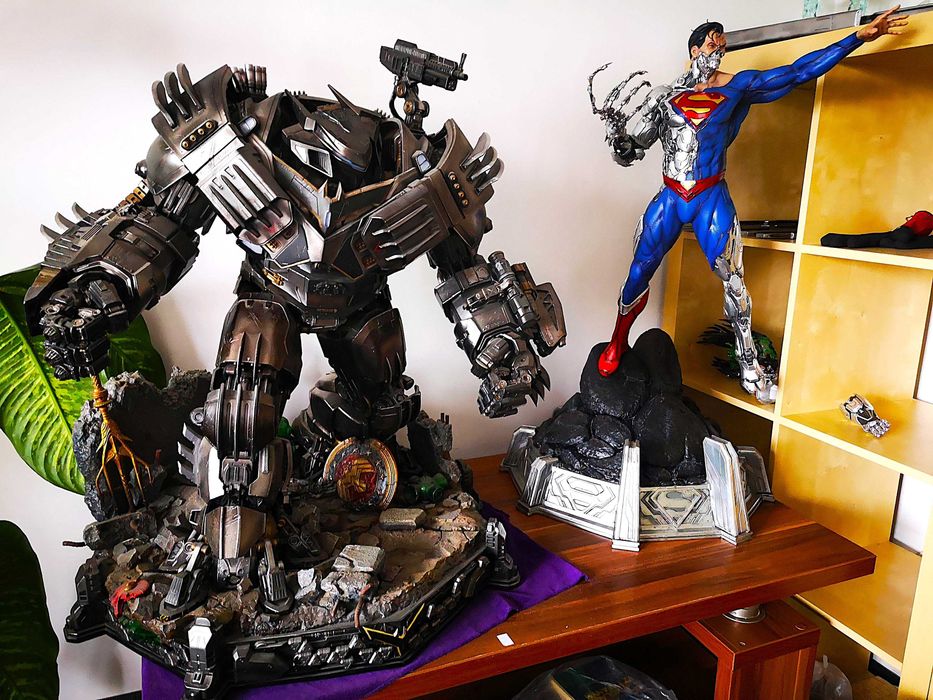 Prime 1 Studio Justice Buster Batman nie Sideshow XM IRON hot toys