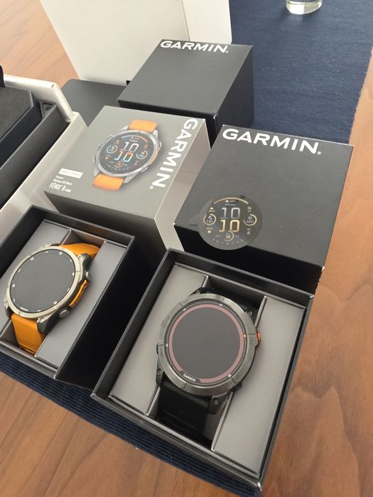 Garmin Fénix 8, 7X Pro e Marq Athlete Premium. Troca/retoma. Fatura, garantia