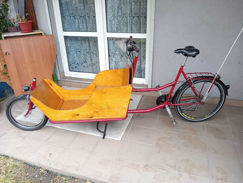 Rower Cargo + Przyczepa + Rower