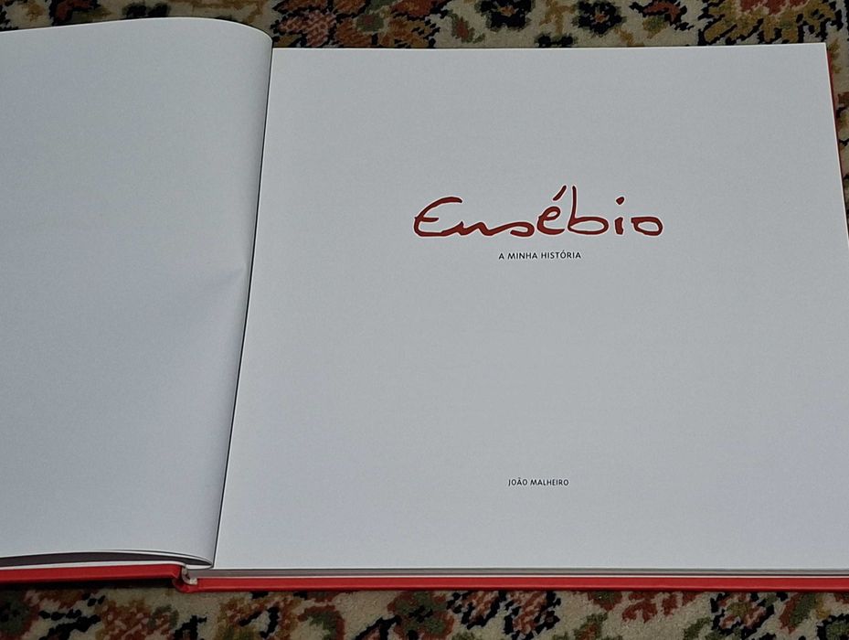 Livro EUSÉBIO A Minha Historia, de João Malheiro, 2005 - SLB Benfica