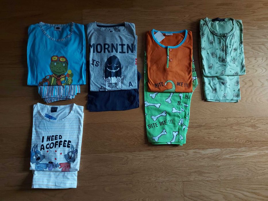 Pijamas novos 11/12 anos, 12/13 anos, 13/14 anos