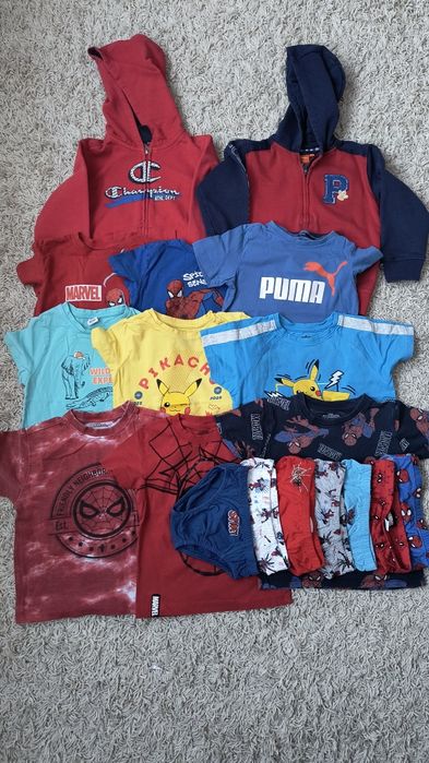 Ubrania dla chłopca 110