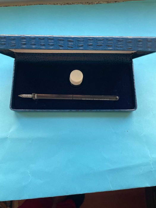 caneta tinteiro de vidro