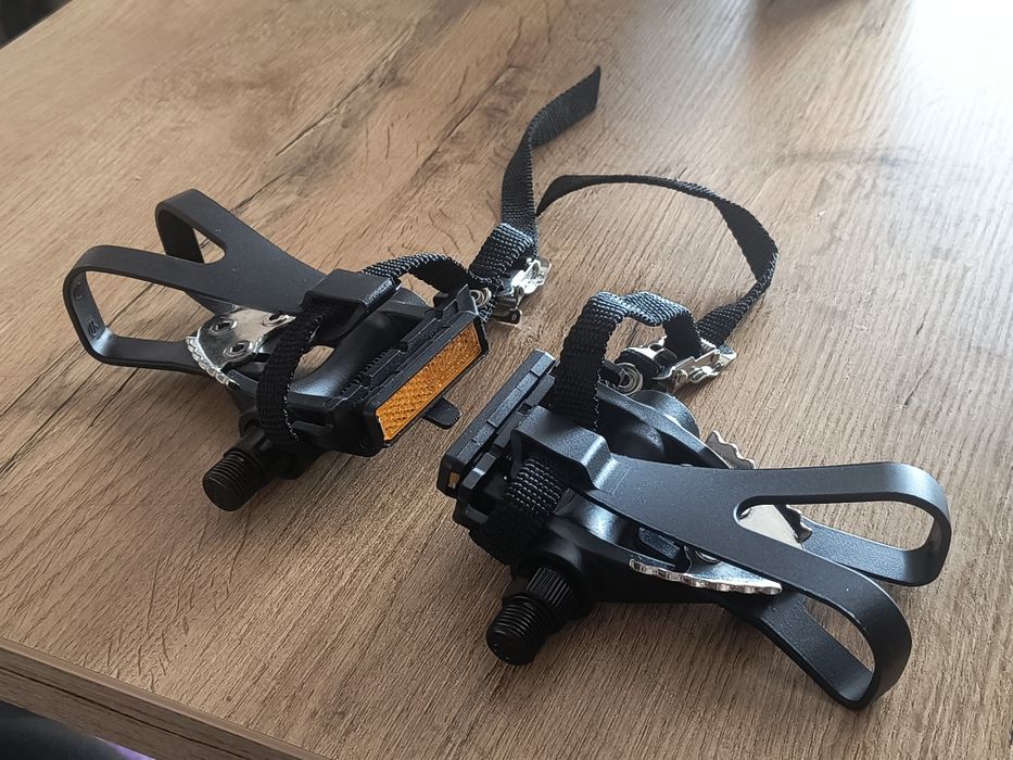 Pedały rowerowe z noskami kompatybilny z Shimano Sora