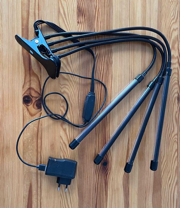 4x Lampa do wzrostu roślin 80LED