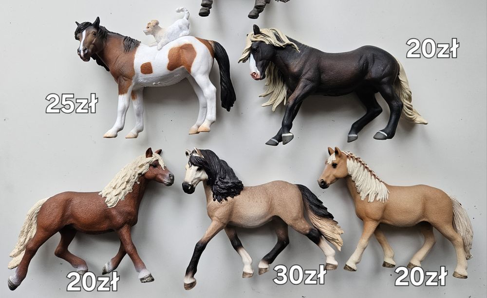 *Schleich*j.NOWE duże konie koniki klacze ogier