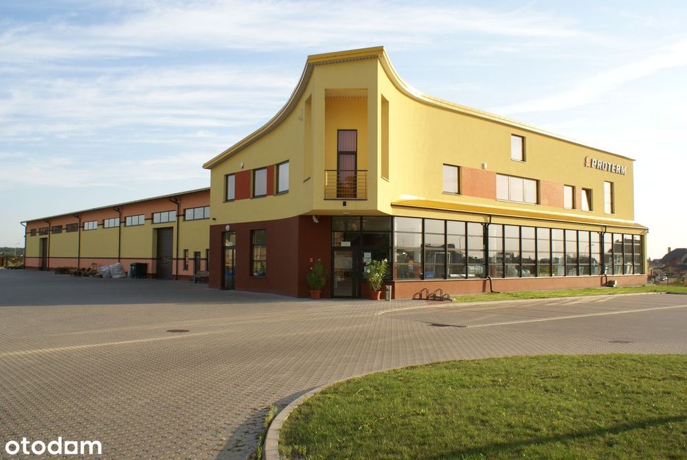 Lokal biurowy / usługowy 320m z prywatnym parkingiem + magazyn 600m