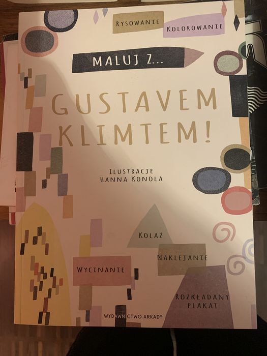 Maluj z Gustawem Klimtem rysowanie kolorowanie NOWA