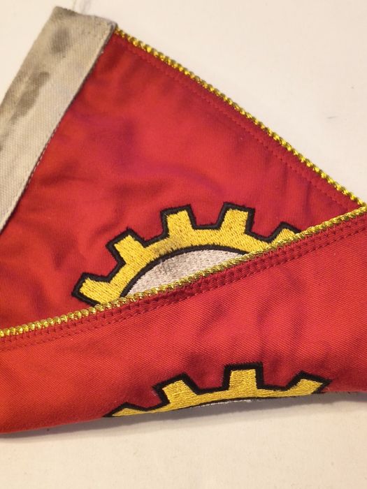 Militaria WW2  Bandeira DAF (Deutsche Arbeitsfront)