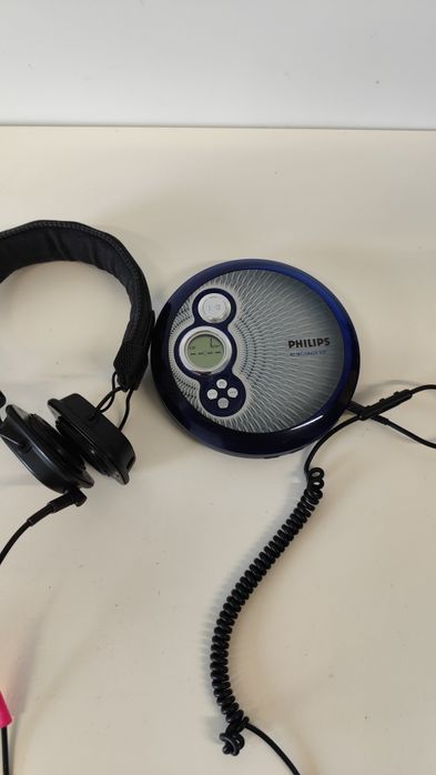 Портативный CD плеер PHILIPS AX2401 ESP дисковий Філіпс програвач