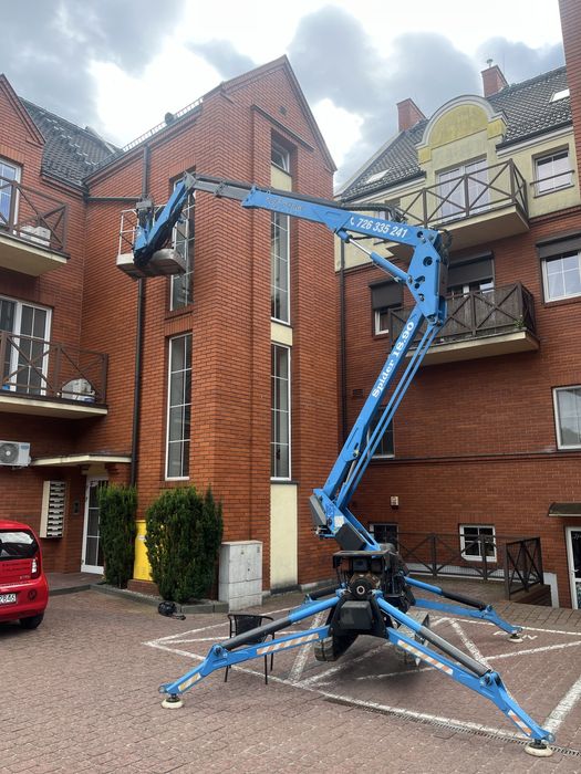 Wynajem podnośnik koszowy na gąsienicach  14m i 18m