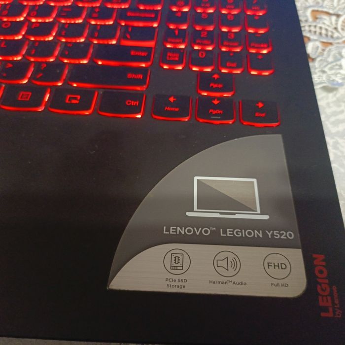 Laptop Lenovo y520-15ikbn - mega metamorfoza