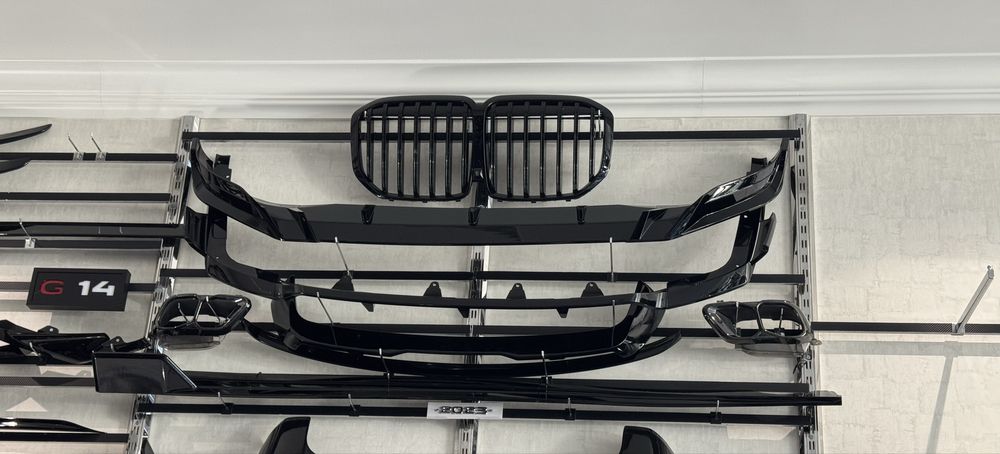 Обвес M-Perfomance для BMW X7 G07 LCI 2022+ Накладки Спойлер Paradigma