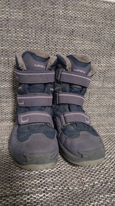 Теплі зимові підліткові термо черевики Lowa Milo GTX Hi. Розмір 37