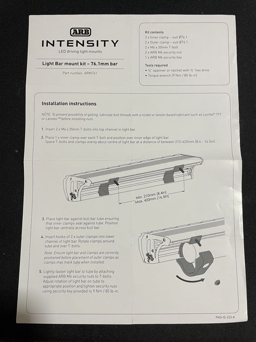Barra Led ARB Intensity
