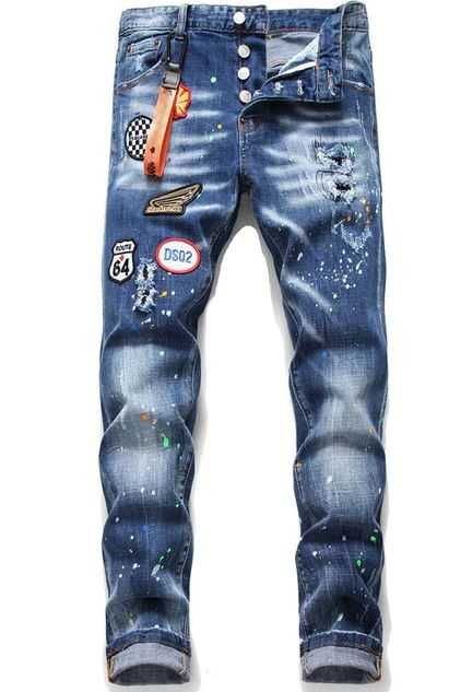 Męskie spodnie dżinsowe DSQUARED2 XXL