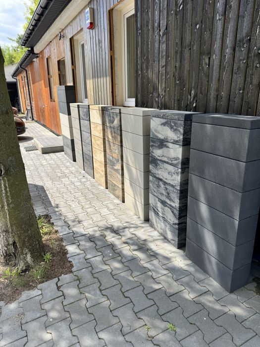 Pustak ogrodzeniowy KONEKT 50x20x20 Linia MILD - LUX, NOX