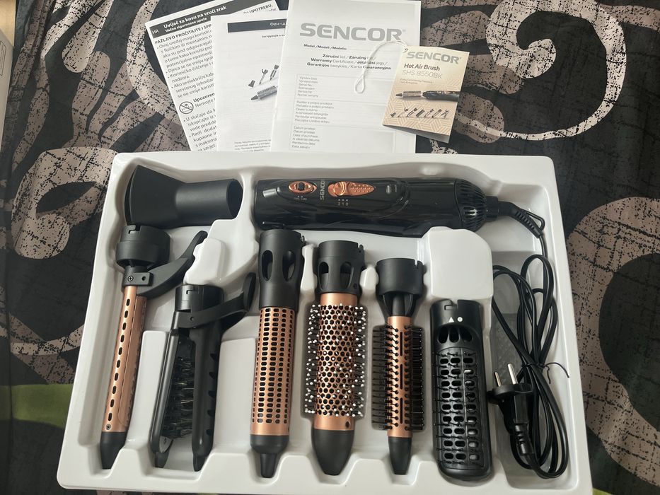 Фен щітка sencor