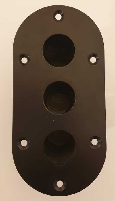 Flansza kolumnowa metalowa 3 kąty