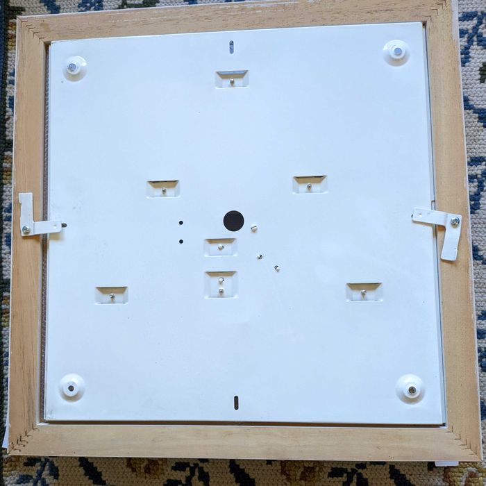 Candeeiro de Teto Quadrado com Lampada Fluorescente de 32w