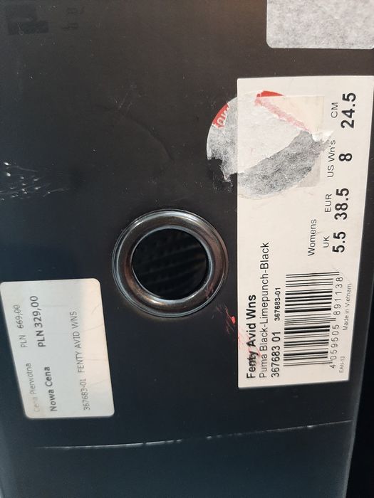 Buty Puma Fenty Avid Wns 38,5 damskie