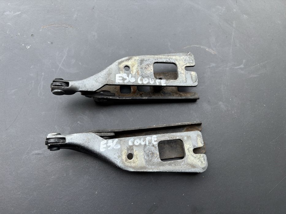 Zawiasy maski BMW E36 coupe cabrio komplet prawy lewy