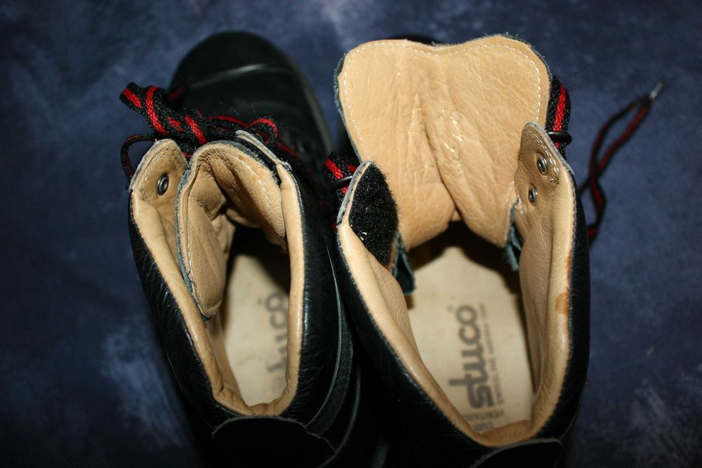 Мужские рабочие кожаные ботинки с защитой Stuco