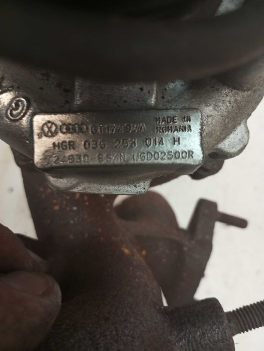 Turbo 1.9 TDI 105cv (BKC / BXE / BJB) – Ref: 03G253014H