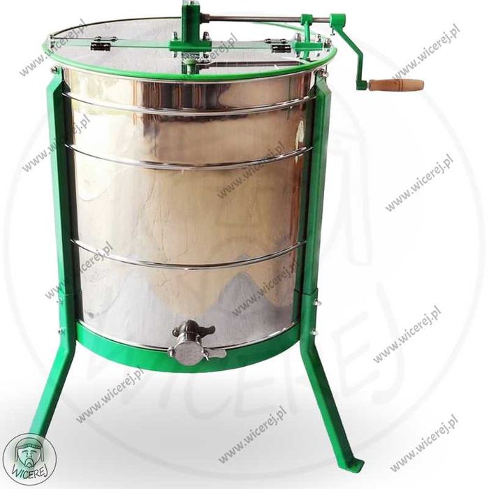 Miodarka 4 ramkowa ręczna nierdzewna kwasoodporna Uniwersalna