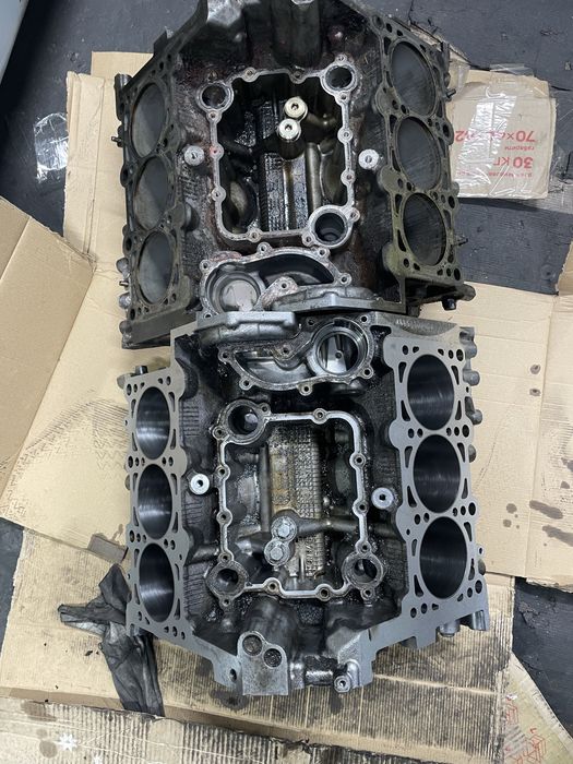 Гильзовка росточка блока v-образного алюминевого шліфовка коленвала