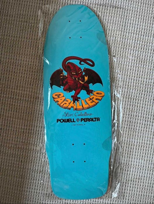 Powell Peralta skateboard deck Caballero 15th Series Deck - Sky Blue