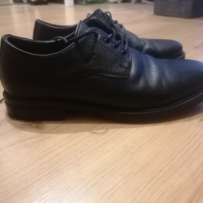 Półbuty męskie Lasocki skórzane studniówka sylwester