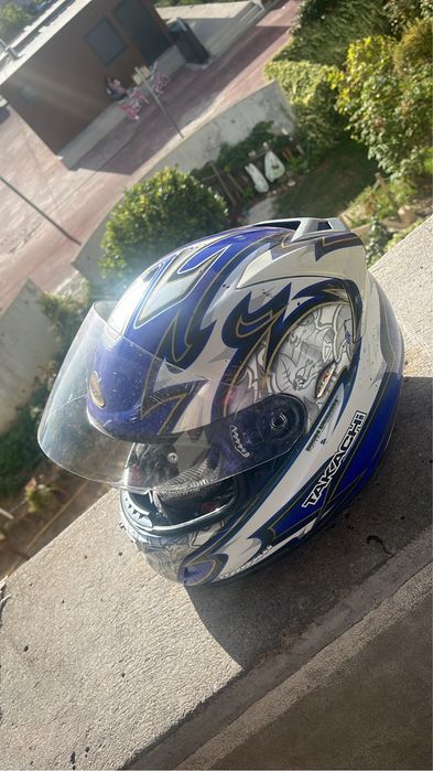 Vendo capacete de motard