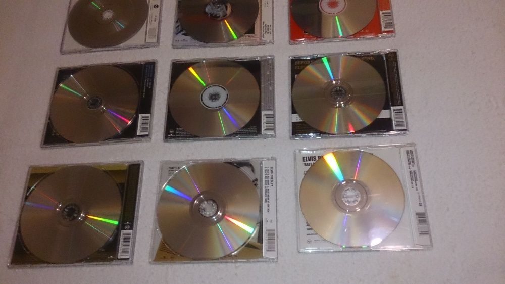 elvis presley (9 cds singles) raros