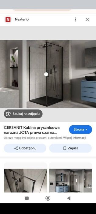 Kabina prysznicowa Cersanit NOWA