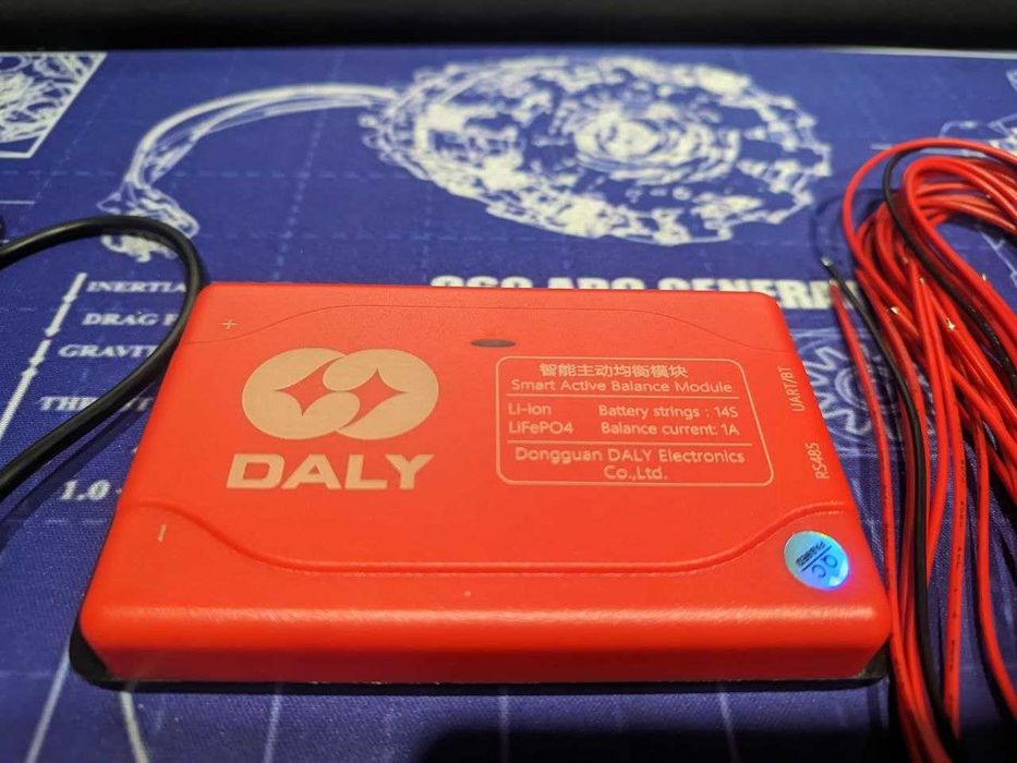 Smart Активний балансир Daly 14S 1a із Bluetooth, wifi Li-ion, LiFePo4