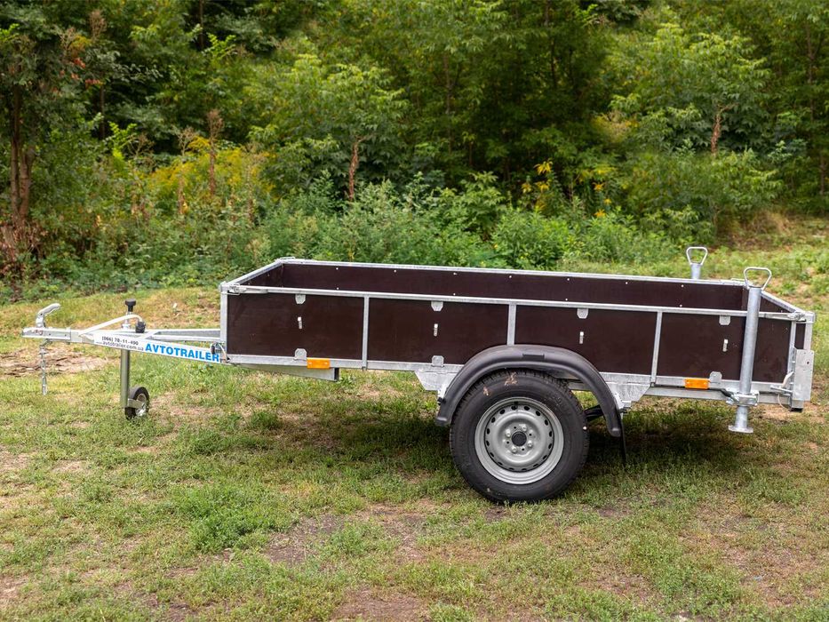 Причіп бортовий для перевезення квадроцикла лафет