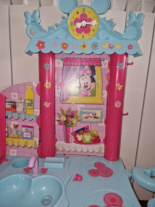 Cozinha de criança Minie com Máquina de lavar roupa  incluída