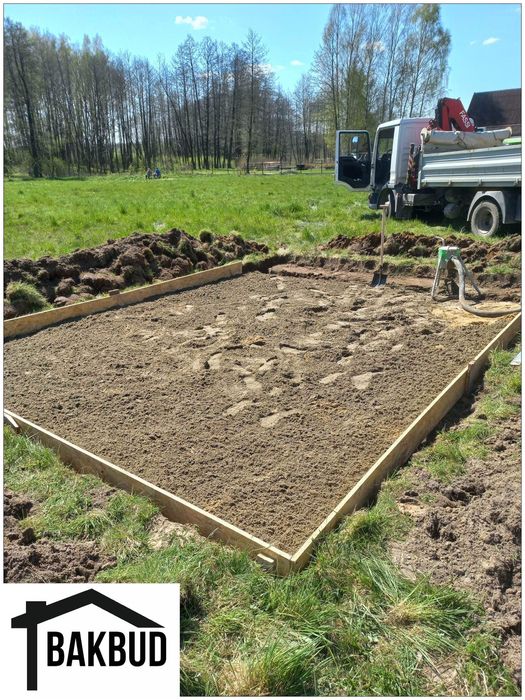 Wylewki betonowe pod garaże, wiaty, altany