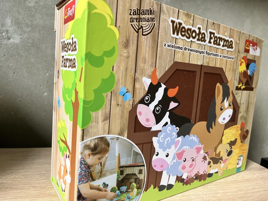 Wesola farma - drewniane zabawki