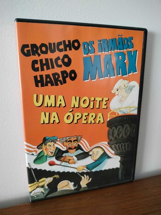 Filme DVD: Uma Noite na Ópera - A Night at the Opera