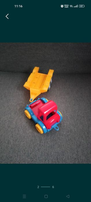 Auto samochód Wader kid car auto laweta