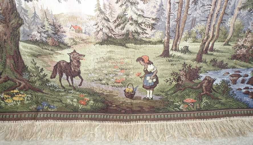 Antyk.Kilim na ścianę.Duża makatka.