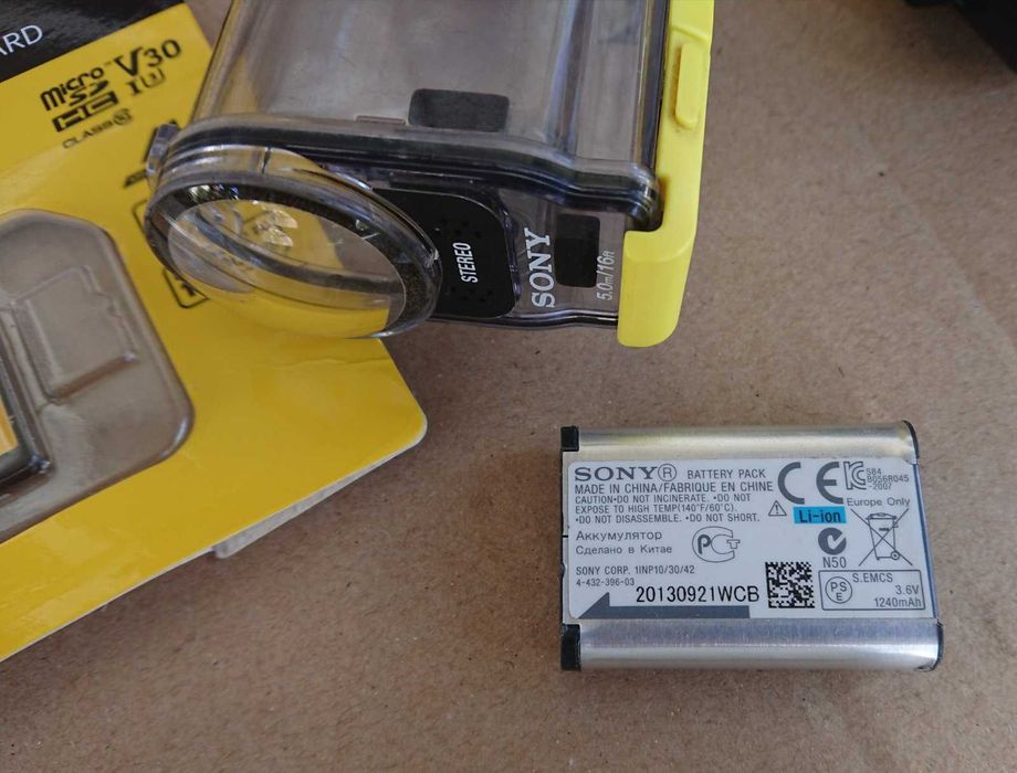 Екшен Камера Sony HDR AS-100V Бокс Крепление на голову