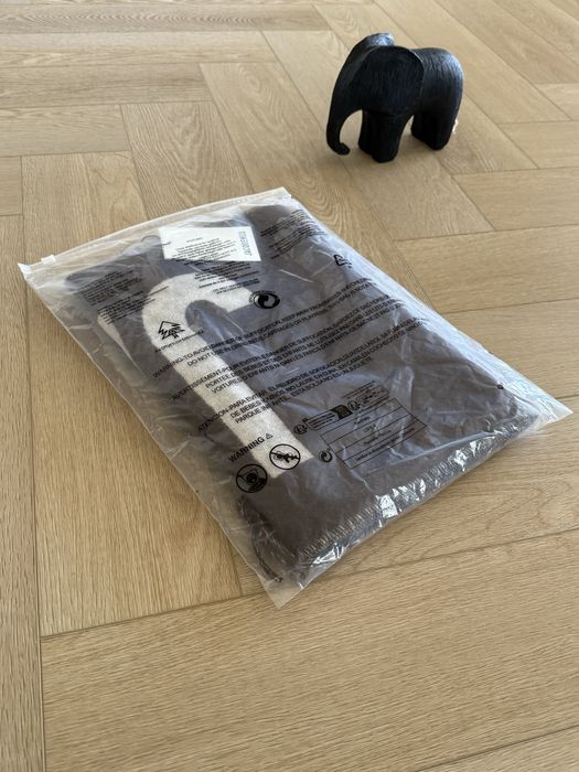 Szal brązowy Jacquemus Nowy z metkami 100% wełna